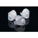 Masques antipoussière pliables à soupape Silv-Air Premium - boîte de 15 UVEX