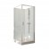 Cabine de douche carrée - porte pivotante - verre transparent - Iziglass 2