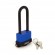 Cadenas laiton gainé - étanche - anse longue inox - 70