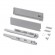 Tiroir extérieur Vertex 3D aluminium - hauteur 131 mm - charge 40 kg