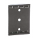 Base pour clips de fixation 202 - distance 24 mm