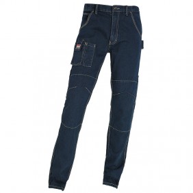 Jeans multipoche très résistant en coton - WESTERN KIPLAY