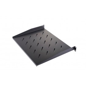 Étagère fixe 1U perforée profondeur 250 mm pour baie informatique 19" Genesia