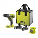 Perceuse visseuse 18V ONE 2x2Ah - R18DD2-220S RYOBI
