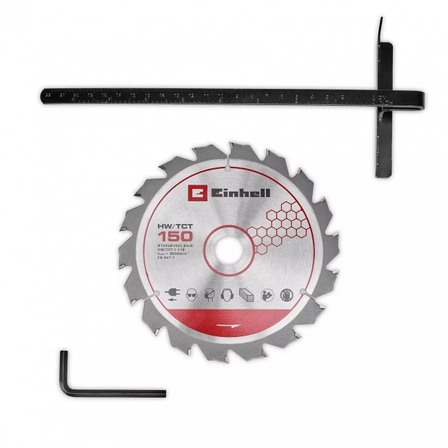 Scie circulaire sans fil TE-CS 18:150-2 Li - diamètre 150mm - Solo - Power X-Change 1.jpeg EINHELL