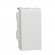 Interrupteur va-et-vient 250V 10A - 1 module - blanc - New Unica