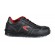 Chaussures de sécurité basses en cuir ZATOPEK S3 SRC - noir et rouge