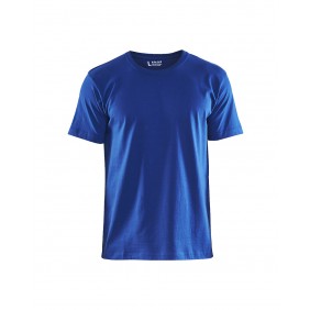 T-shirt de travail respirant 100% coton uni 3525 - bleu roi BLAKLADER