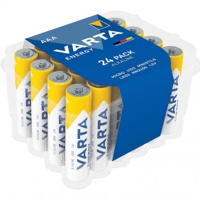 Pack de 24 piles alcaline Energy VARTA