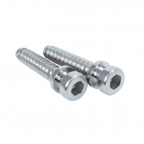 Fixations invisibles aluminium pour poignée de porte battante EZ1080 KARCHER DESIGN