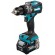 Perceuse visseuse à percussion XGT® 40V + 2 batteries 2,5Ah - HP001GD201