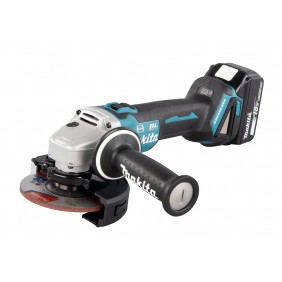 Meuleuse sans fil LXT® 18V - Ø125mm - 2 batteries 5Ah + chargeur - DGA506RTJ MAKITA