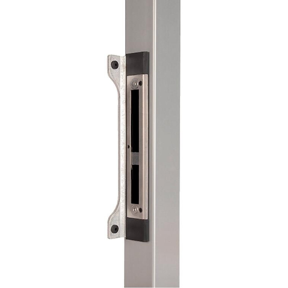Gâche plate réglable en inox à encastrer pour profil de 40 mm - SFKU ...