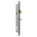 Serrure à larder  à crochet - antidégondage - têtière inox - 28/25 MÉTALUX