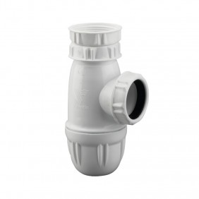 Siphon pour évier réglable - évacuation diamètre 40 mm - certifié NF VALENTIN