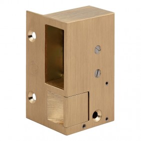 Gâche électrique à émission et contact stationnaire - 12 volts - 1 MÉTALUX