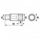 Douille longue chrome vanadium 1:2%22 6 pans.jpeg SAM OUTILLAGE