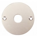 Rosace plate de serrure batteuse pour entrée de carré BRICOZOR