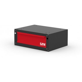 Bloc établi 1 tiroir de 150 mm - rouge et noir - ETAB-BT150 SAM OUTILLAGE