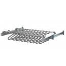 Porte-vêtements polyvalent coulissant - barres de support + 12 cintres AMBOS