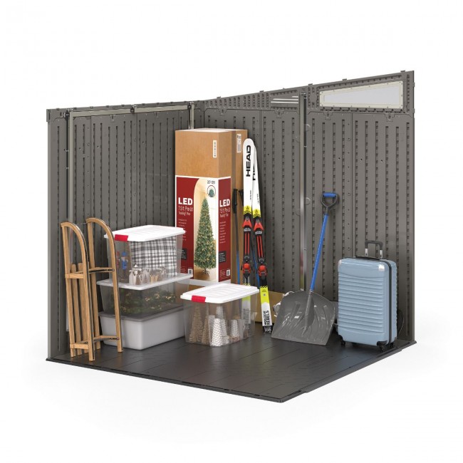 Abri de jardin polyéthylène Modern - 4,88m² - plancher inclus - Bricozor 3.jpg SUNCAST