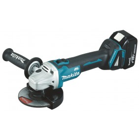Meuleuse sans fil LXT® 18V - Ø125mm - 2 batteries 5Ah + chargeur - DGA504RTJ MAKITA