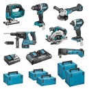 Pack de 7 outils électroportatifs Makita 18 V - DLX7014PTJ MAKITA