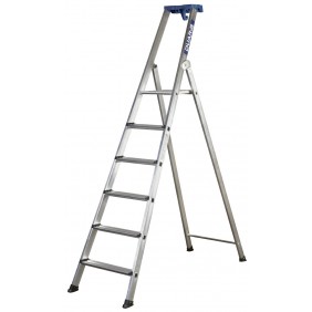 Escabeau 6 marches professionnel en aluminium - PRO 54 DUARIB