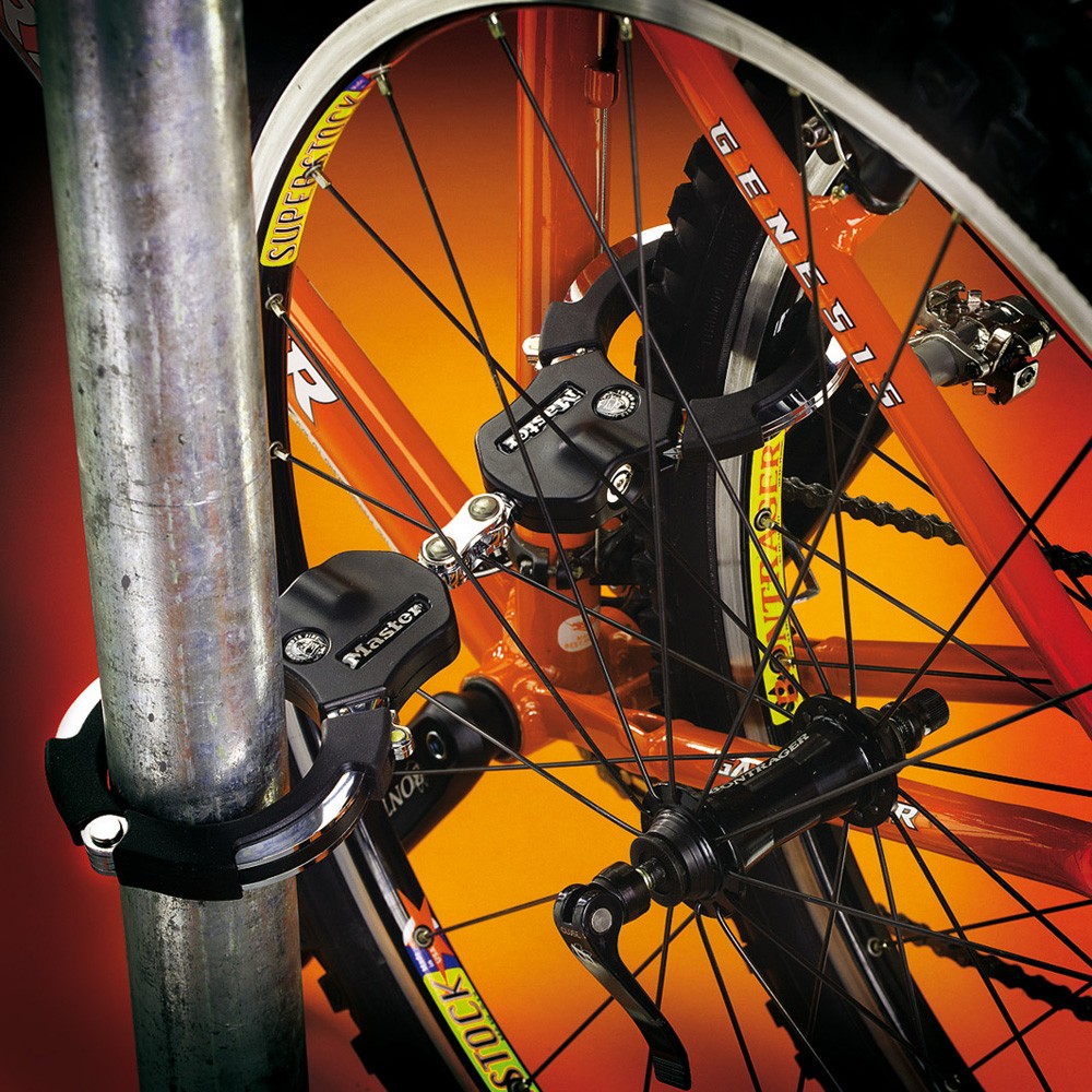 Antivol certifié pour vélo et trottinette - menottes - haute sécurité  MASTER LOCK