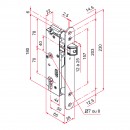 Schéma - Serrure à larder pour portail - axe 50 mm - pêne en zamak - GK2 - Bricozor.jpeg TIRARD