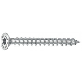 Vis à bois zinguées Torx Heco Topix Plus - tête fraisée - filetées HECO