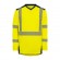 T-shirt haute visibilité à manches longues BALI GRS G25 - jaune fluo