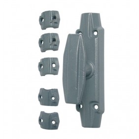 Crémone en fonte - pour fenêtre bois - tringle 16x5 mm - RA 16 TORBEL