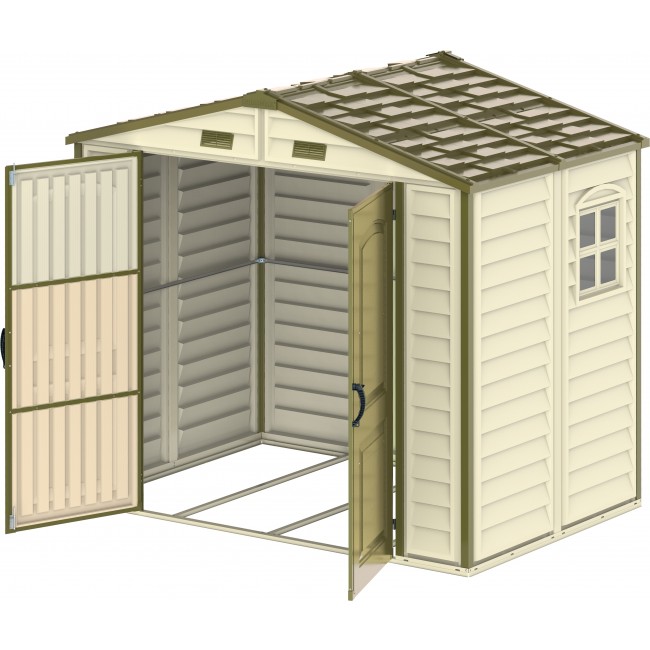 8x6 Store All Shed - Isometric Open.jpg DURAMAX