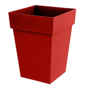 Pot carré - contenance 51 litres - Toscane 13628 EDA PLASTIQUES