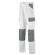 Pantalon de peintre en coton/polyester Craft Paint blanc et gris