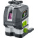 Niveau laser vert G360P Multi-18V - portée 60m - 036.360L