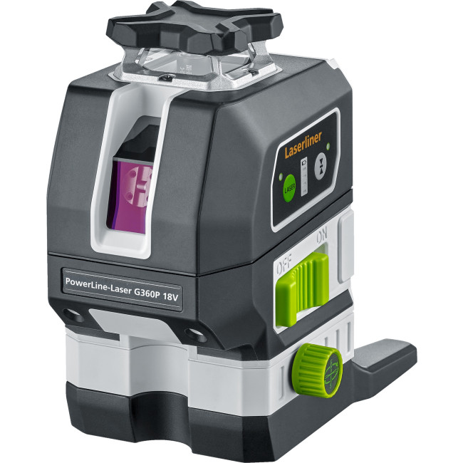Niveau laser vert G360P Multi-18V - portée 60m - 036.360L LaserLiner