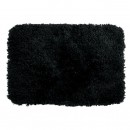 Tapis de bain - 60x90cm - Noir - Microfibre - antidérapant - Highland SPIRELLA