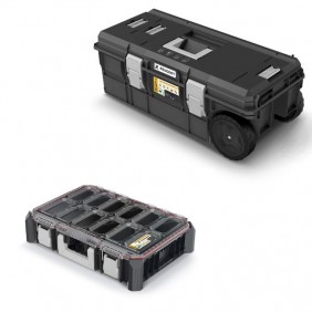 Lot de 2 caisses de transport STORAGEHUB 12L et 48L PEUGEOT