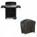 Plancha gaz 65cm inox sur chariot - Combo Initial 65 + housse offerte