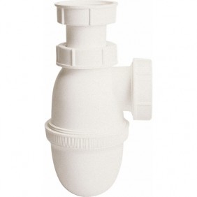 Siphon de lavabo en polypropylène - réglable en hauteur NICOLL