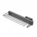 Porte cravates latéral extractible 9 crochets Quartz - finition titane