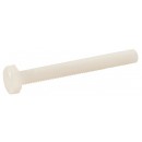 Vis nylon, filetage métrique, tête hexagonale ACTON