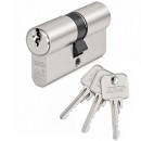 Cylindre double entrée - Nickele Mat - Blister - E60 ABUS