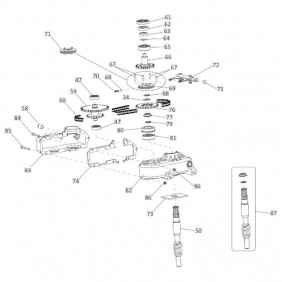 Pièces détachées pour cellule motrice P55 - éclaté n°2 EUROSYSTEMS