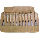 Pochette 11 ciseaux sculpteur - 1111C EMILE PEYRON