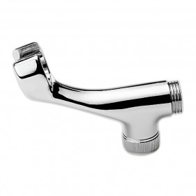 Support de douchette téléphone en ABS chromé NICOLL