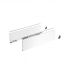 Kit tiroir profils paroi fine AvanTech YOU - hauteur 139 mm - blanc HETTICH