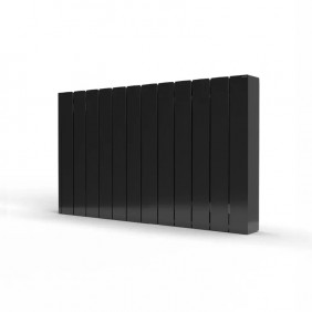 Radiateur électrique inertie fluide 2000W connecté WiFi - noir - Belize II ROINTE